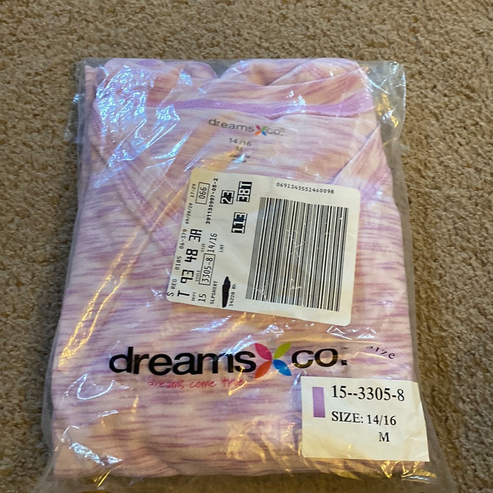 Pink long short sleeve shirt